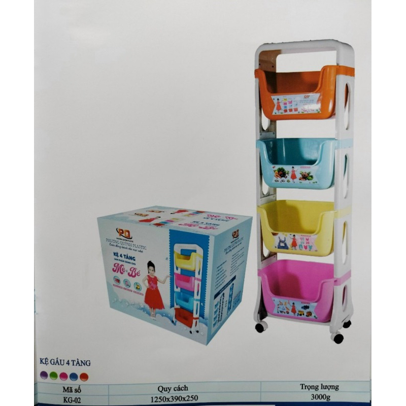 kệ nhựa 2 tầng ,3 tầng ,4 tầng