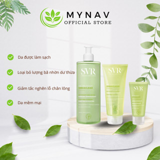 Sữa Rửa Mặt SVR Gel Moussant Cho Da Dầu Mụn 200ml 400ml Loại Bỏ Tế Bào Da Chết