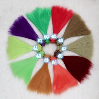 Tóc búp bê thẳng 15cm