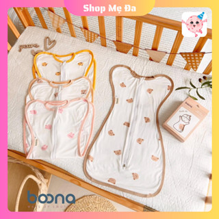 Nhộng chũn Boona, chũn lưới cho bé sơ sinh chất vải mềm mại giúp bé ngủ ngon sâu giấc | Shop Mẹ Đa