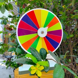 Vòng Quay May Mắn (Nhiều Màu 18 ô - Kt: 25cm x 35cm)