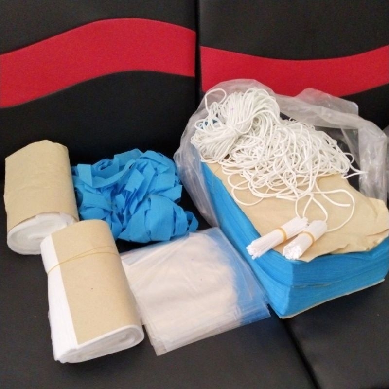 Combo vật tư 200 khẩu trang 4 lớp đầy đủ