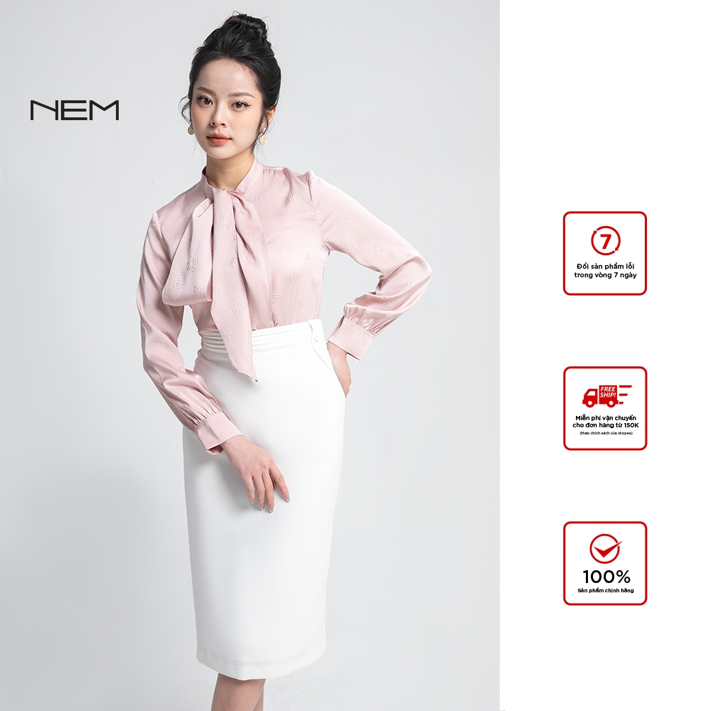 Áo sơ mi thiết kế Nem Fashion 14252 giá tốt