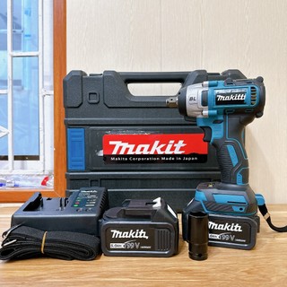 Máy Siết Bulong 20V 380N.m - Vặn Ốc  Chân Pin Makita-Không Chổi Than-Tặng Đầu Bulong 2 trong 1 Điện Máy Quyết Trang