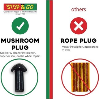 BỘ VÁ VỎ XE STOP&GO Không Cần Tháo Bánh Xe ( Chính hãng Mỹ)