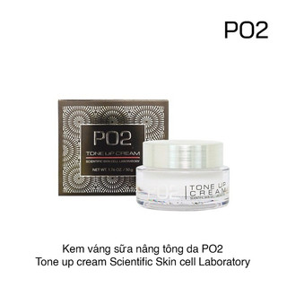 Kem dưỡng trắng da sample PO2 dạng váng sữa kích trắng chống lão hóa dung tích 50g.