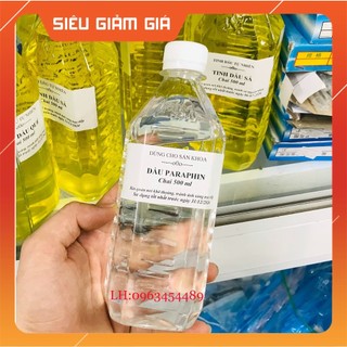 Dầu paraffil chai 500ml