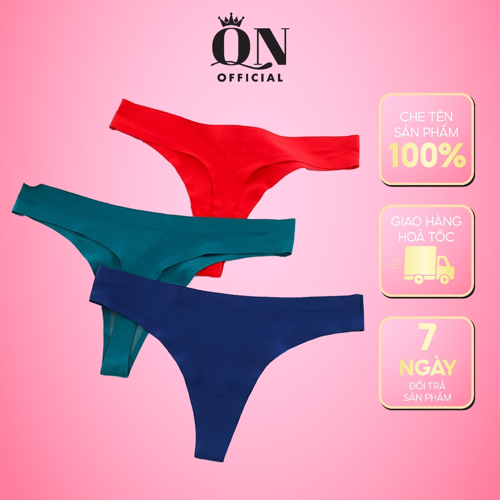 Quần Lọt Khe Đúc Su Không Đường May Cạp Thấp CLOVER - 009