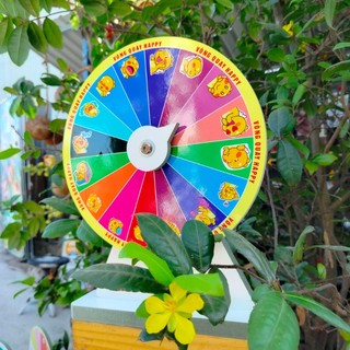 Vòng Quay ( Icon khủng long 16 ô - đường kính: 25cm x cao 35cm)
