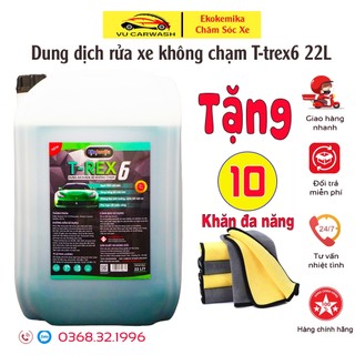 Dung Dịch Rửa Xe Không Chạm - Nước Rửa Xe Ô tô, Xe máy Trex6 22L (hàng chính hãng)