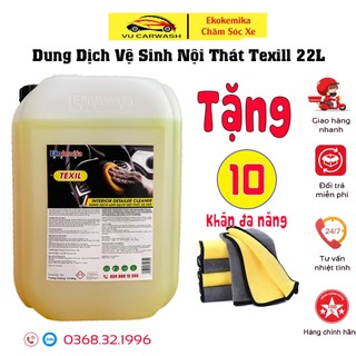 Dung Dịch Vệ Sinh và Làm Sạch Nội Thất Ekokemika Texil - 22L(hàng chính hãng)