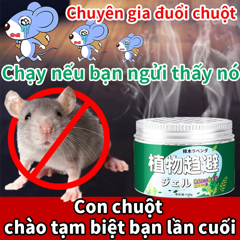 🐭10 năm không có chuột🐭 gel đuổi chuột sáp đuổi chuột thuốc đuổi chuột 100g Chất lượng Nhật Bản Cho Bà Bầu Trẻ em