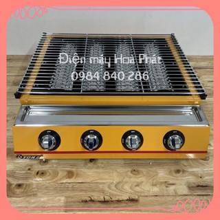 Bếp nướng ga 4 họng - Bếp nướng BBQ bằng gas 4 đầu đốt ET-K255
