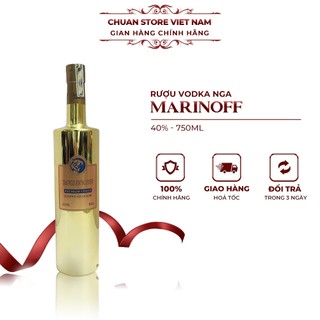 Rượu Vodka Nga con hổ Marinoff 40% chai 750ml nhập khẩu chính hãng