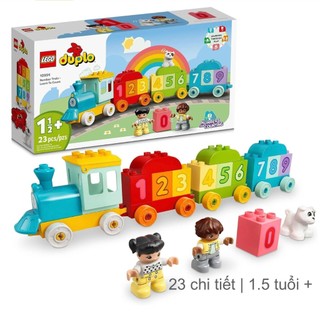 Lego Duplo 10954 chính hãng Tàu lửa số học ( Đồ chơi xếp hình - Do choi xep hinh )