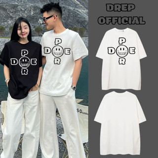 Áo Thun Tay Lỡ UNISEX DREP  chất cotton 100% - Local Brand tag mác đầy đủ DREP OFFICIAL T04