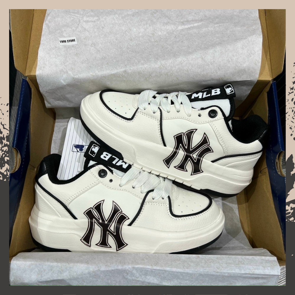 Giày MLB Chunky Nam Nữ, Giày MLB NY Thời Trang Full Box Bill - BIBISNEAKER