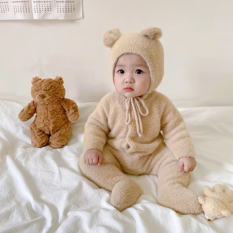 (CÓ SẴN/HOẢ TỐC) Bộ gấu cho bé size 66