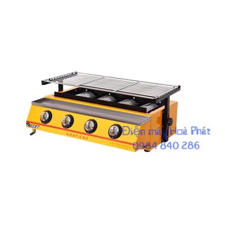 Bếp nướng BBQ 4 họng bằng gas ET-K222