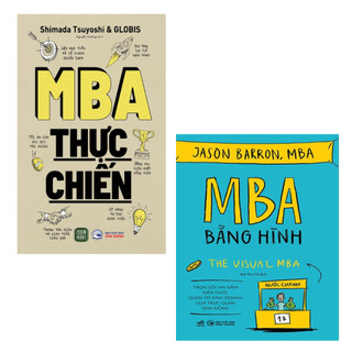 Sách combo 2 cuốn: mba bằng hình + mba thực chiến
