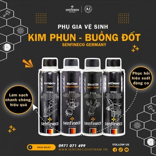 Dung Dịch Vệ Sinh Kim Phun Buồng Đốt Senfineco Cho Động Cơ Xăng Dầu Giúp Làm Sạch Tiết Kiệm Nhiên Liệu