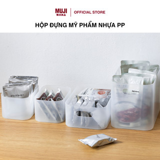 Hộp Đựng Mỹ Phẩm Nhựa PP MUJI
