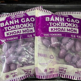 Bánh gạo nhân khoai môn gói 500g