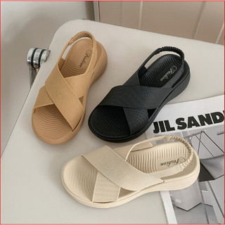 Dép quai hậu sandal nhựa dẻo quai chéo chống nước phong cách tối giản mềm êm chân g205