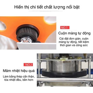Máy dập cốc, ép miệng ly 700ml cuốn màng tự động ( hàng cao cấp )