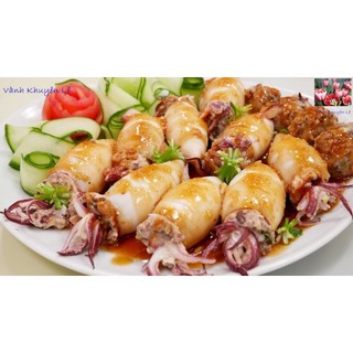 Mực ông tươi mini khay 500g ( giao hỏa tốc Hà Nội )