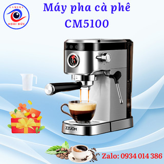 Máy pha cafe cm5100 - pha tự động - 20bar - công suất 1350w - chuẩn vị espresso