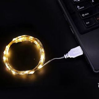 Dây đèn led trang trí fairylight đom đóm cắm USB dài 1m-2m-3m-5m-10m-20m