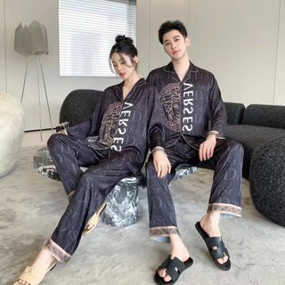 Đồ mặc nhà Pijama lụa cao cấp nhiều mẫu pyjama