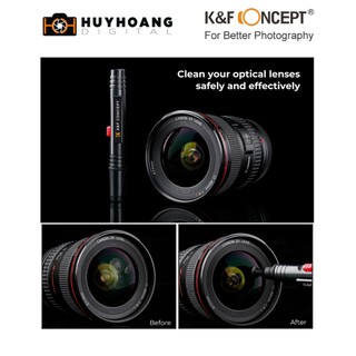 Bút lau lens K&F CONCEPT 2 đầu | Chính hãng SKU.1691