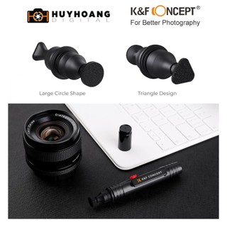 Bút lau lens K&F CONCEPT 2 đầu | Chính hãng SKU.1691