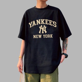 [VẢI 250 GSM] Áo Thun NY Yankees Nhiều Màu Vải Cotton 100% Co Giãn 2 Chiều - AT10