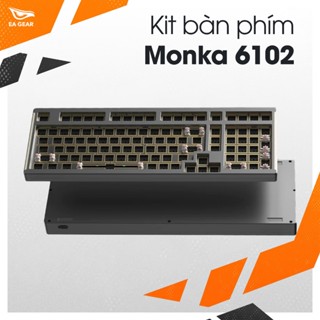 Kit Bàn Phím Cơ Custom Monka 6102 Nhôm CNC Layout Fullsize Austin Âm Ngon - EA Gear