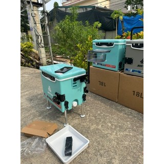Thùng câu đài mini 18lít JRFISH Carbon