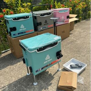 Thùng câu đài mini 18lít JRFISH Carbon