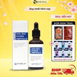 Tinh chất HA + B5 Kyung Lab Hydra Serum Ampoule Kyunglab b5 cấp ẩm cấp nước căng bóng trắng da 50ml 100ml