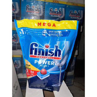 Viên rửa bát Finish  powerball 94 viên nhập khẩu Đức chính hãng - Finish PowerBall Power All In One 94 Tablets