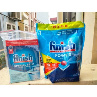 Finish Powerball Dishwasher All In One 100 Count - Viên rửa bát Finish