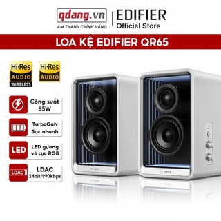 Loa edifier qr65 | loa bluetooth để bàn led rgb kiểm âm, nghe nhạc