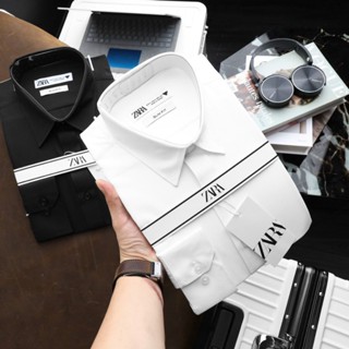  Áo sơ mi nam trơn dài tay vải lụa thái mịn co giản nhẹ chống nhăn TD LỤA MVP 