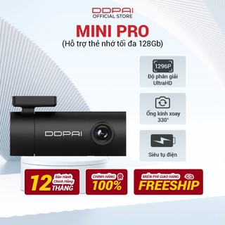 Camera Hành Trình Sau Xe Ô Tô DDPai RC01 / MINI PRO Độ Phân Giải Hình Ảnh Full HD