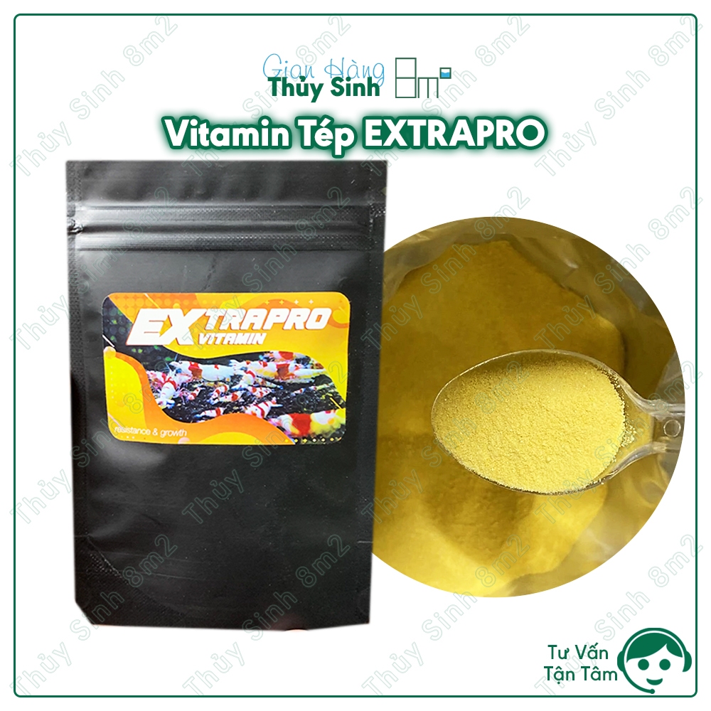 Vitamin Tép Cảnh, Vitamin EXTRAPRO Cao Cấp Cho Tép Màu, Tép Lạnh, Tép Sula | 8m2