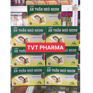 Thực phẩm an thần ngủ ngon tâm bình hộp 20v ngu ngon tam binh ngủ ngon tam bình