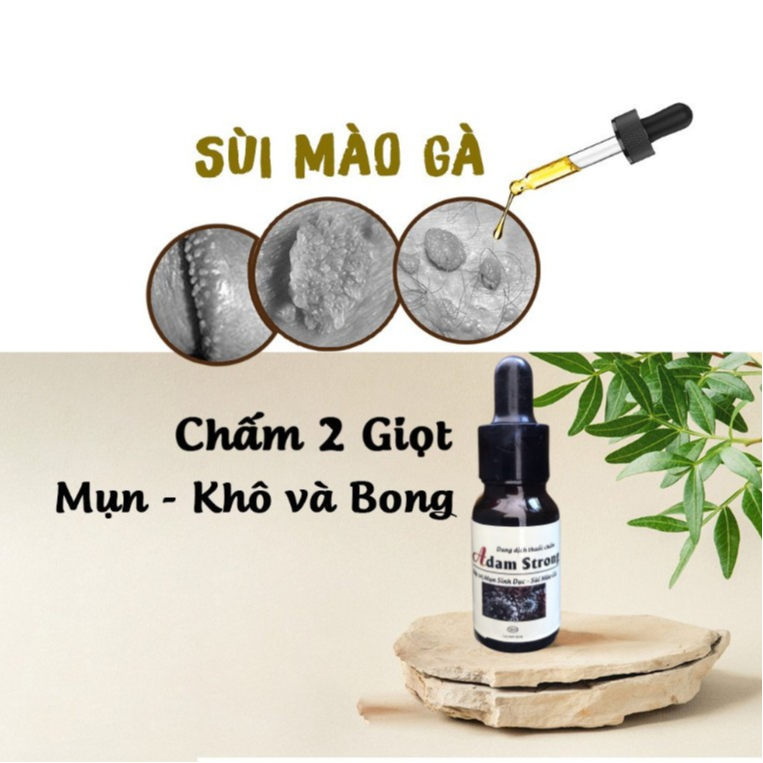 ADAM STRONGs giúp loại bỏ sùi mào gà, gai sinh duc, hạt ngọc dv sau 5 ngày sử dụng an toàn hiệu quả nhanh ( che tên )