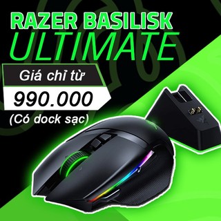 Chính hãng - chuột game razer basilisk ultimate