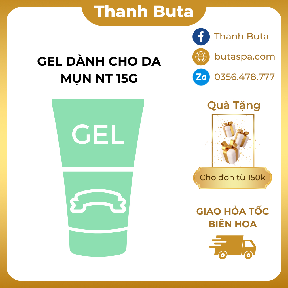 Gel dưỡng cho da mụn NT 15g